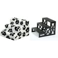 thumbnail image 3 of Pet Stairs 3 Steps Indoor Dog Cat Steps Ramp for Puppies up to 45 lbs White Fleece, 3 of 3