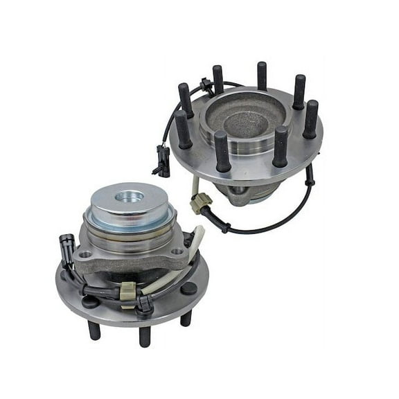 Front Wheel Bearing Hub Assembly Set of 2 - Compatible with 2003 - 2017 Chevy Express 3500 RWD 2004 2005 2006 2007 2008 2009 2010 2011 2012 2013 2014 2015 2016