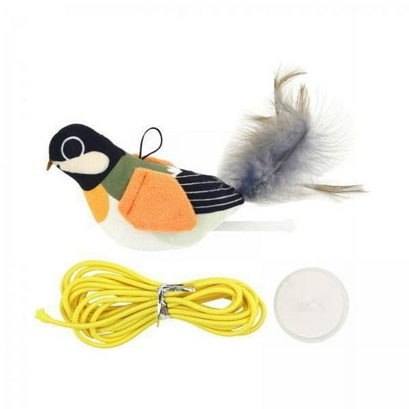 2xJuguete De Peluche Para Gato Con Puerta Colgante Con Sonido Para Entrenar Gato Correr Gatos De Interior Gatito Naranja