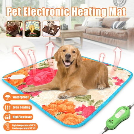 Pet Pad Blanket Heat Heated Heating Mat Dog Cat Bunny Bed
