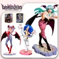 thumbnail image 2 of Figura de anime Darkstalkers Morrigan Aensland, figura de acción de Lilith, estatua de PVC, niña Felicia, juguete modelo de Halloween, colección, 2 of 5