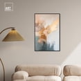 thumbnail image 3 of Muted Harmony Canvas Gold Leaf Wall Art by Art Remedy, Black Frame, 24" x 36", 3 of 7