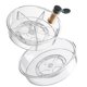 thumbnail image 4 of Bandeja giratoria desmontable transparente de grado alimenticio, 13 pulgadas, 4 of 5