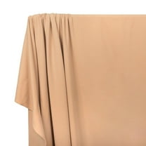 Dralon Stretch Fleece 73" Double-Sided Fabric By The Yard - Beige