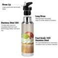 thumbnail image 4 of 600ML Insulated Stainless Steel Sports Water Bottle Screw Cap Design Leak-Proof Design,Minimalist Design Suitable for Travel and Sports Insulated Stainless Steel Material Strawberry Cake, 4 of 7