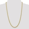 thumbnail image 2 of 14K Yellow Gold 5mm Handmade Regular Rope Chain 18 IN, 2 of 6