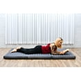 thumbnail image 2 of Leewadee Trifold Mattress XL – Comfortable Thai Massage Pad, Foldable Relaxation Floor Mattress Filled with Kapok, Perfect to Use as a Sleeping Mat , Anthracite, 2 of 7