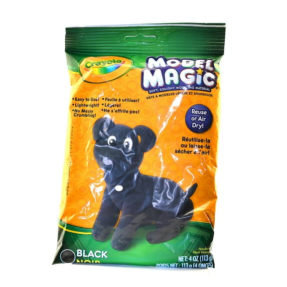 Model Magic black, 4 oz., each (pack of 4)