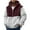 Wine2, variant on SHTXOZHI Mens Fuzzy Sherpa Jackets Fall Winter Warm Hooded Coats Long Sleeve Zipper Fleece Outerwear