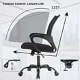 thumbnail image 2 of TygerClaw Mid Back Mesh Chair, 2 of 3