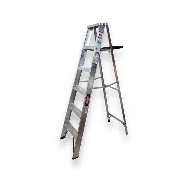 Escalera de Aluminio Akron Tipo III de 6 Peldaños