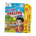 thumbnail image 1 of Libro de audio con sonido de primeras palabras en inglés, educativo, creativo, para desarrollo y aprendizaje temprano, ideal como regalo para niños, 1 of 8