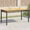 Black and brown, variant on vidaXL Patio Table Furniture Outdoor Garden Backyard Poly Rattan Acacia Wood