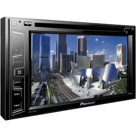 Pioneer AVH-270BT Car DVD Player, 6.2" Touchscreen LED-LCD, 16:9, 88 W RMS, Double DIN