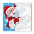 thumbnail image 1 of Christmas Bandana, Winter Snow Season Santa, Unisex Head and Neck Tie, by Ambesonne, 1 of 2