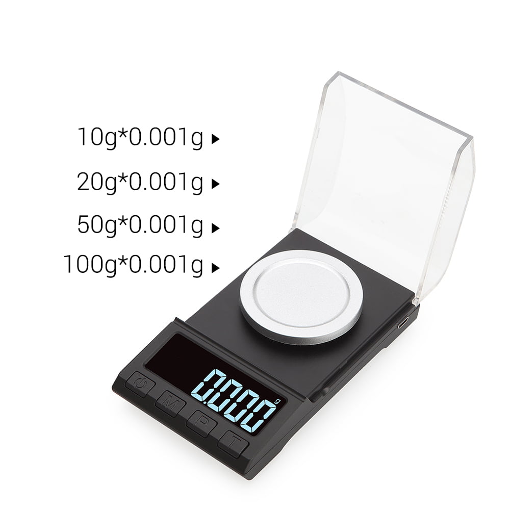 Portable Pocket Electronic Scales Jewellery Gold Weighing Mini Digital Scale USB 