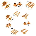thumbnail image 6 of yotijay 1/20 Scale Replacements Part for for 1/20 20208 C8811 RC Car Sturdy gold, 6 of 9