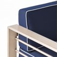 thumbnail image 4 of Noble House Cape Corail 4 Pièces Canapé d'Extérieur en Bleu Marine, 4 of 14