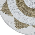 thumbnail image 5 of DecMode White Cotton Fabric Handmade Woven Plate Wall Decor (3 Count), 5 of 9