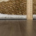 thumbnail image 3 of Hauteloom Liverpool Modern Abstract Bedroom Living Room Area Rug - Marble Swirl Pattern - Contemporary Bohemian Farmhouse - Pink, Red, Grey, Off White - 5'3" x 7', 3 of 12