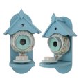 thumbnail image 4 of Bird Feeder, Cyan Bird House Feeder Teapot Shape  For Garden, 4 of 8