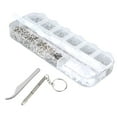 thumbnail image 4 of Demonsen Glasses Screws Set,Glasses Repair Kit Eyeglass Screws Set With Nut Screwdriver For Cellphone Tablet Watch Clock Glasses,Eye Glasses Repairing Kit, 4 of 8