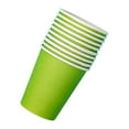 thumbnail image 1 of Wweixi 10pcs Paper Cups Disposable Cup Papers Environmental Handcraft Education Light Green, 1 of 6