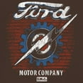 thumbnail image 3 of Ford F-100 Lightning Bolt Gear FoMoCo T-shirt Vintage Classic Pickup Truck 1953 Iconic Retro Emblem Men's Tee, 3 of 7