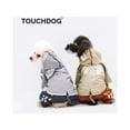 thumbnail image 5 of Touchdog 'Cloudburst' Reversible Fashion Waterproof Dog Raincoat, 5 of 8