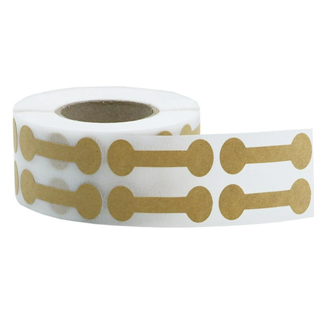 Tachiuwa 500Pcs Jewelry Price Tag Stickers, Barbell Labels Self