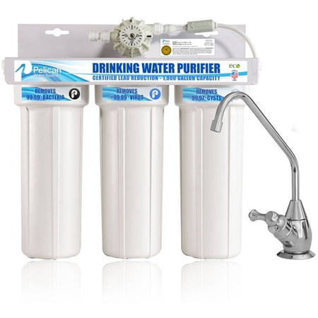 Pelican Water Drinking Water Purifier Dispenser Filtration System