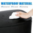 thumbnail image 2 of FOA Ament 13 Gallon Stainless Steel Step Foot Pedal Trash Can in Black, 2 of 14