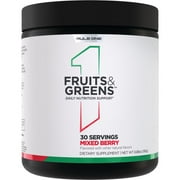 Rule One Fruits & Greens - Mixed Berry 6.88 oz Pwdr