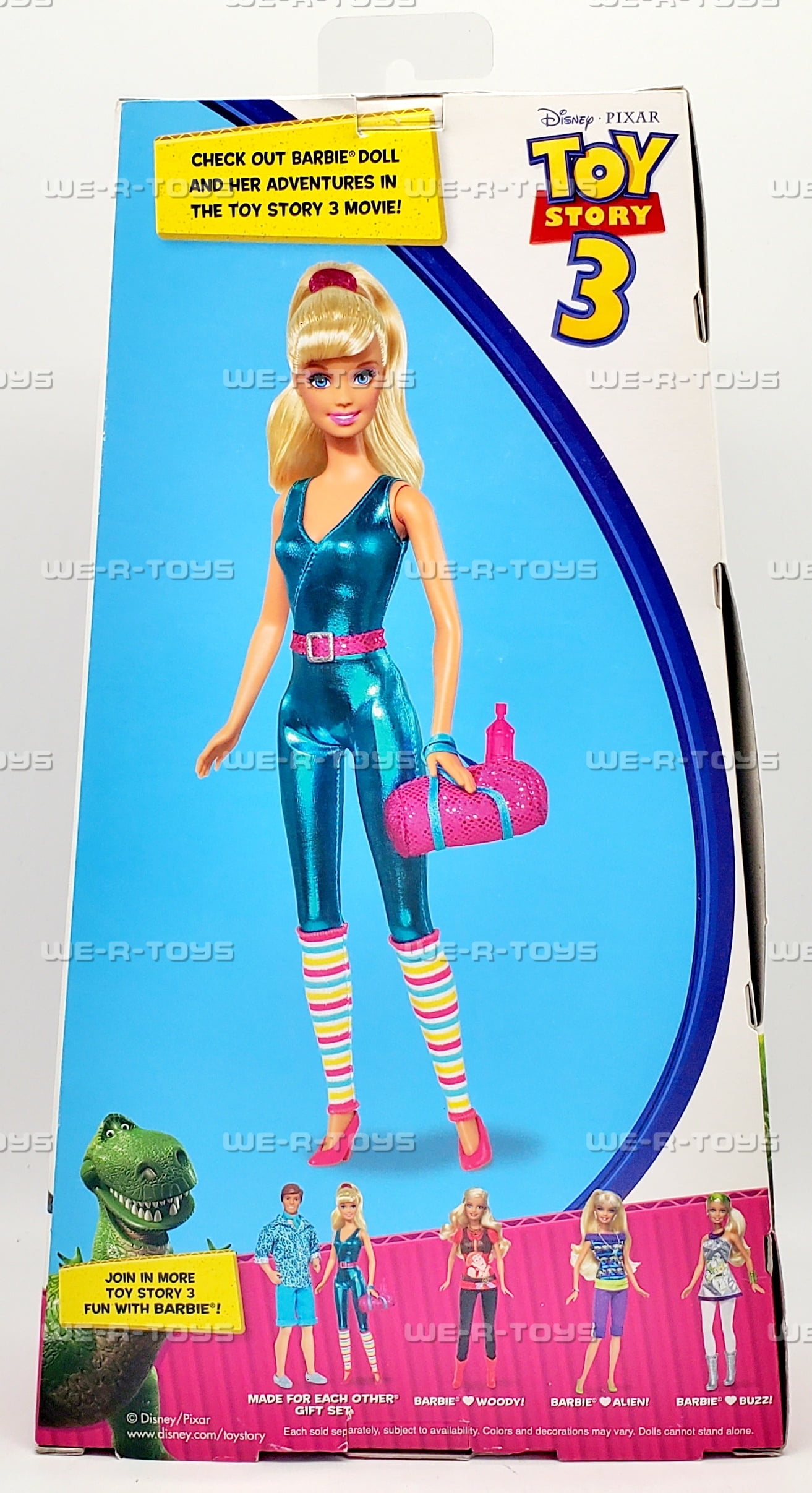 Disney Pixar Toy Story 3 Great Shape Barbie Doll 2009 Mattel R4241