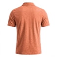 thumbnail image 4 of LTTVQM Quarter Zip Up Pullover for Men Collar Shirts Long Sleeve Golf Tops 2026 Spring Athletic Casual Workout Orange M, 4 of 6