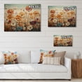 thumbnail image 4 of Designart "Desert happiness Pointillism" Modern Print on Natural Pine Wood, 4 of 5