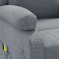 thumbnail image 6 of vidaXL Bench Upholstered Ottoman Bench with Padded Seat for Bedroom Fabric, 6 of 7