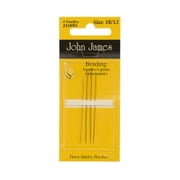 English Beading Needle, #10, #12 and #13, 48 Needles
