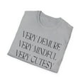 thumbnail image 5 of Very Demure Very Mindful Very Cutesy, Gildan Unisex Softstyle T-Shirt S-3XL, 5 of 5