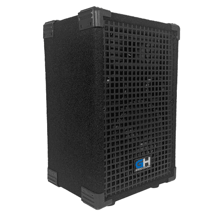 GH6L - Passive 6 Inch 2-Way PA/DJ Loudspeaker Cabinet - 400 Watt Full Range PA/DJ Band Live Sound Speaker