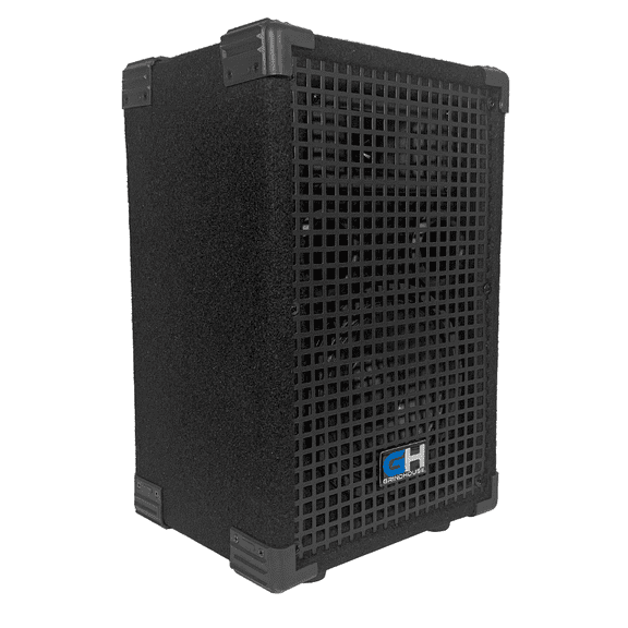 GH6L - Passive 6 Inch 2-Way PA/DJ Loudspeaker Cabinet - 400 Watt Full Range PA/DJ Band Live Sound Speaker