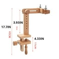 thumbnail image 4 of Youkk Table Mounted Embroidery Stand Beginner Professional Crossstitch Holder Bracket Patchworks Sewing Tool Accessories, 4 of 6