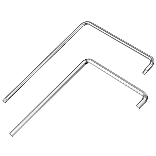 Juego de Herramientas para Ajustar Ventanas de Bicicletas: Llave Hexagonal Interior Curva de 4 mm para un Ajuste Versátil de Herrajes de Ventanas.
