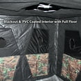 thumbnail image 5 of King Canopy 2 in 1 Hunting Blind & Instant Pop Up Tent 10'x10' 1" Aluminum Frame, Camouflage, 5 of 5