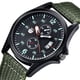thumbnail image 2 of Reloj de cuarzo para hombre, relojes para hombre para exteriores, fecha, acero inoxidable, militar, deportivo, analógico, de cuarzo, reloj de pulsera para hombre., 2 of 5