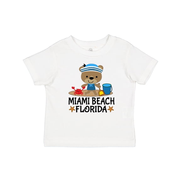 Inktastic Miami Beach Florida Cute Vacation Boys Baby T-Shirt