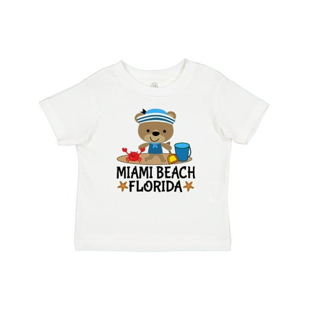 

Inktastic Miami Beach Florida Cute Vacation Gift Baby Boy T-Shirt