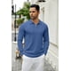 thumbnail image 3 of Suéter polo COOFANDY de punto con cremallera de manga larga para hombre, 3 of 9