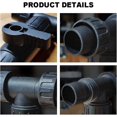 thumbnail image 4 of Aquarium Water Change Valve, 3 Way Shut-off/on Water Flow Control Valve Pipe Connector 12mm/16mm For Aquariums Fish Tanks, 4 of 5