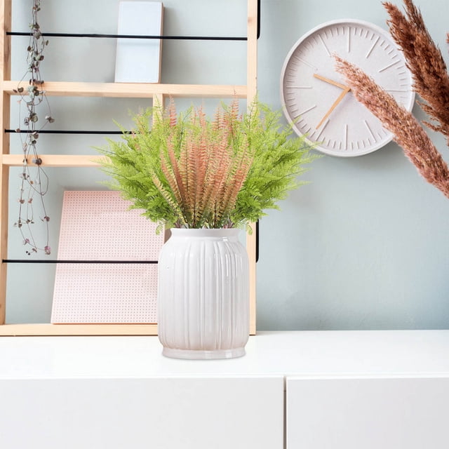 Arbustos y plantas artificiales para la decoración interior exterior - Verde sintético realista - Jardín en casa de oficina